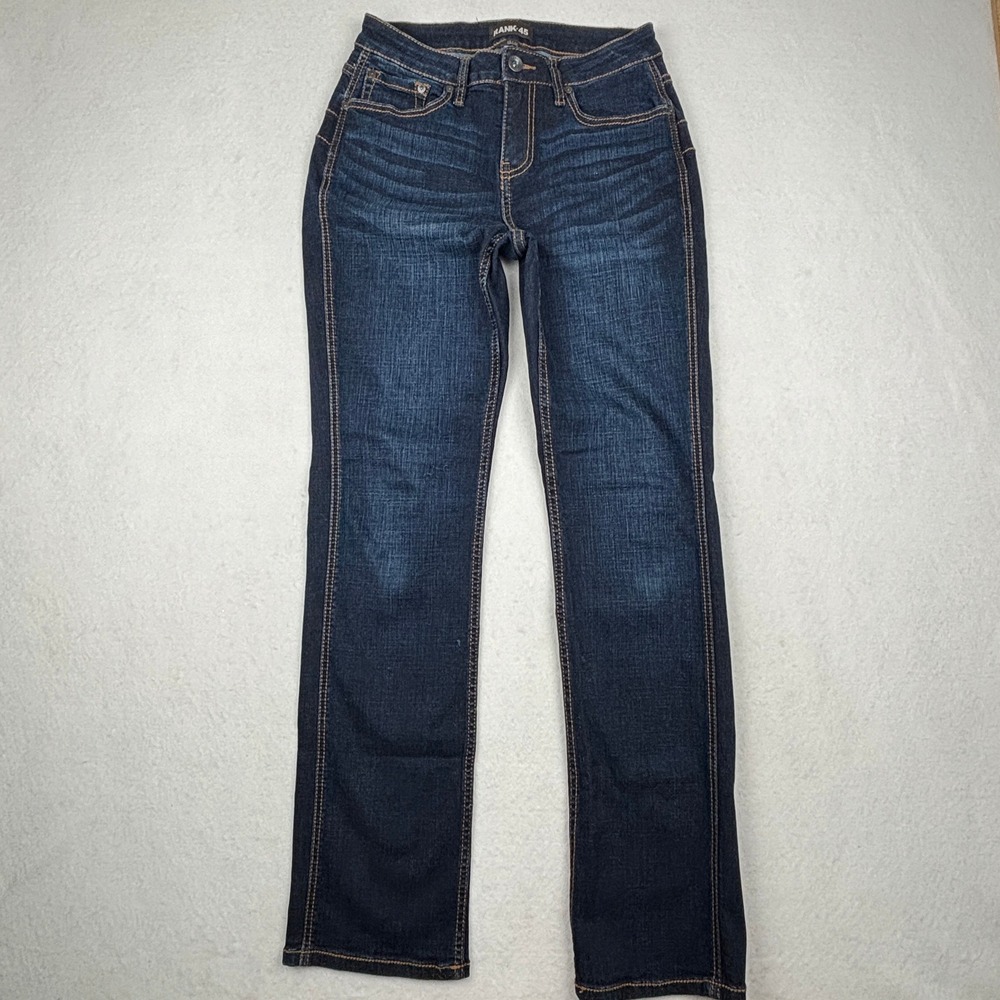 Rank 45 Bootcut Jeans Womens 29x32 Western Contrast Stitch